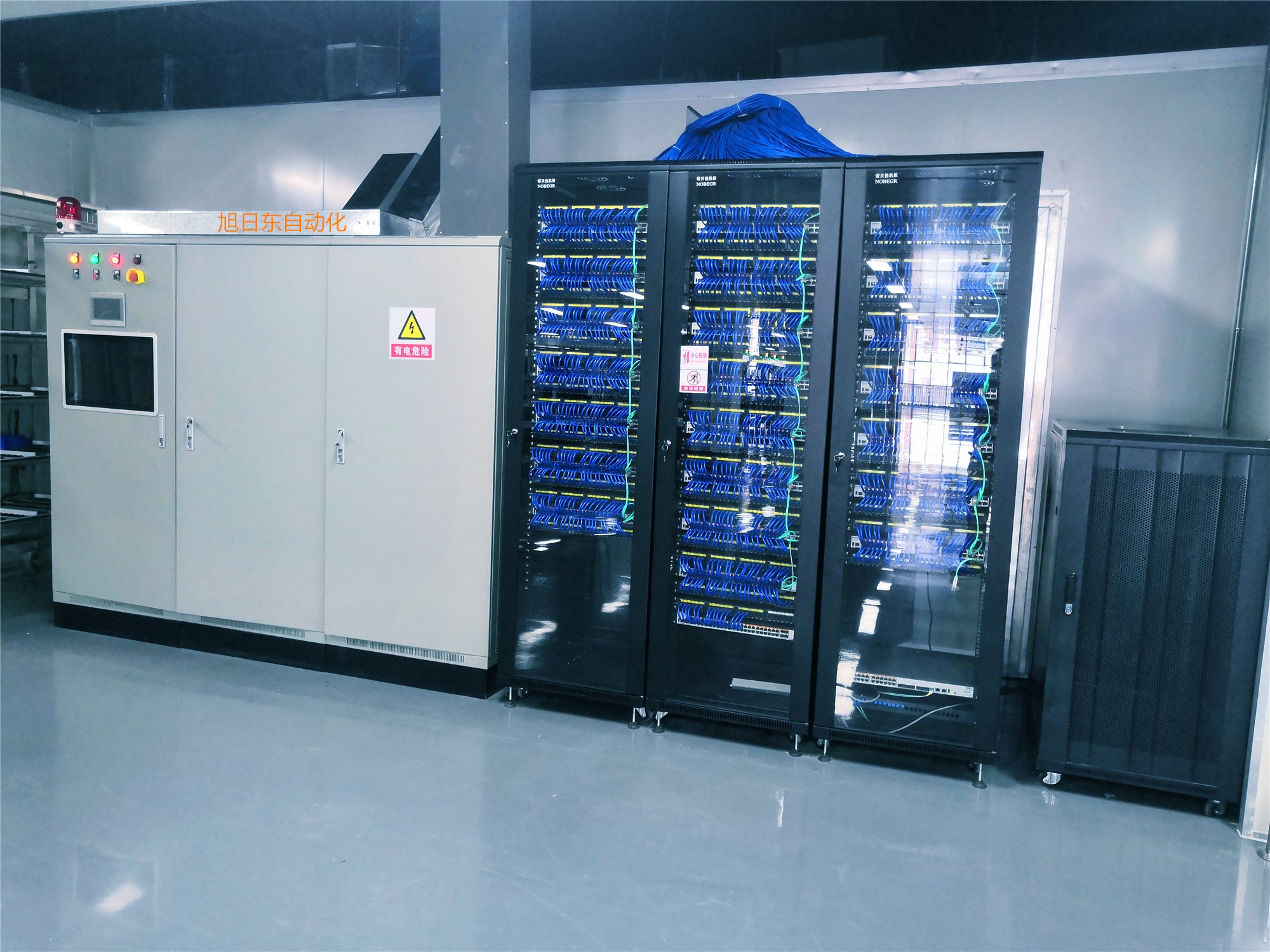 老化房電控柜及網(wǎng)絡柜